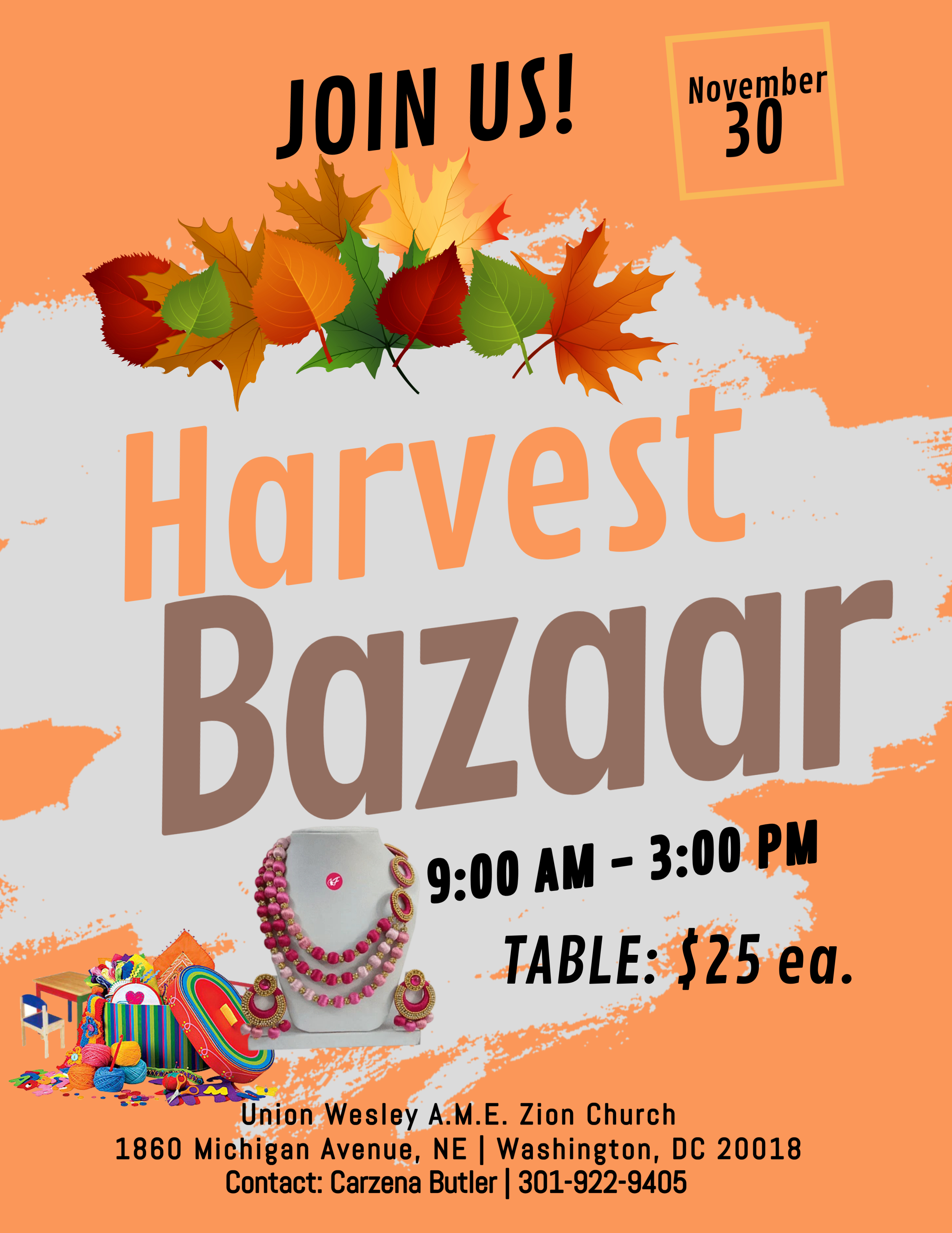 harvest fair flyer design 1
